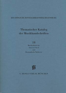 Bischöfliche Zentralbibliothek Regensburg, Musikerbriefe 2 (S-Z) KBM 14/14 Vol. 14