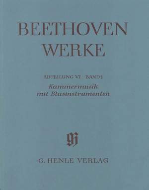 Beethoven, L v: Chamber Music with Winds Series VI Vol. 1