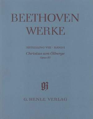 Beethoven, L v: Christus am Ölberge op. 85