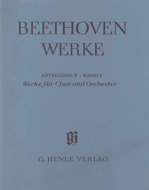 Beethoven, L v: Choral Works with Orchestra