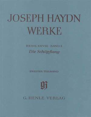 Haydn, F J: The Creation Hob. XXI:2 Band 3/2
