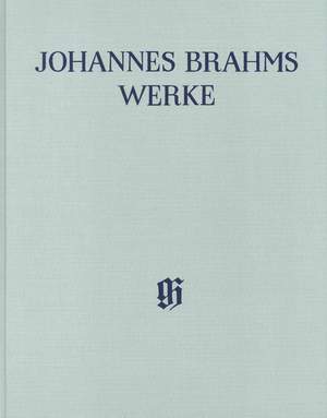 Johannes Brahms Werke Op. 77, Op.102 Serie IA Band 7