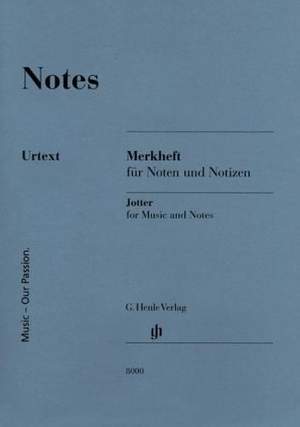 Henle Music Notebook XL