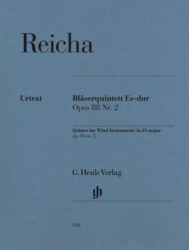 Reicha, A J: Bläserquintett E flat major op. 88/2