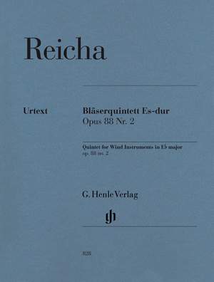 Reicha, A J: Bläserquintett E flat major op. 88/2