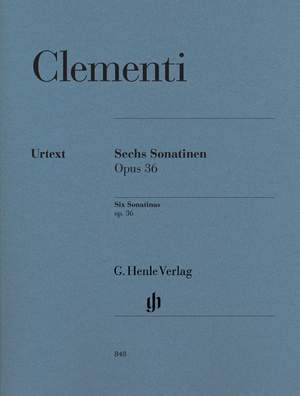Clementi, M: Six Sonatinas op. 36