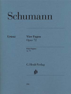 Schumann, R: Fugues, 4 op. 72