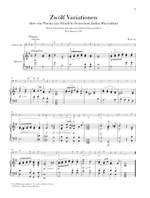 Beethoven, L v: Variations for Piano and Violoncello Product Image