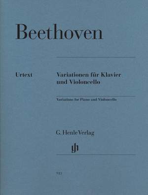 Beethoven: Variations for Piano and Violoncello