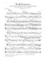 Beethoven, L v: Variations for Piano and Violoncello Product Image