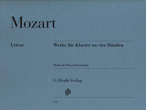 Mozart, W A: Works for Piano Four-hands
