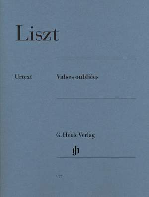 Liszt, F: Valses oubliées