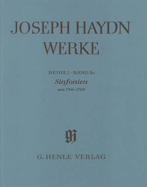 Haydn, J: Sinfonia 1766-1769