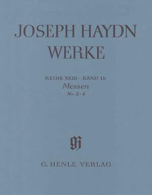 Haydn, F J: Masses No. 3 - 4