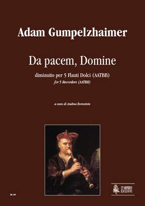 Gumpelzhaimer, A: Da pacem, Domine