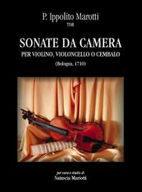 Marotti, I: Sonate da camera (Bologna 1710)