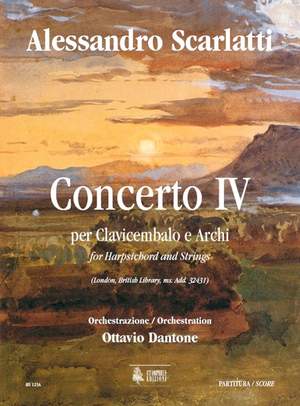Scarlatti, A: Concerto IV (London, British Library, ms. Add. 32431)