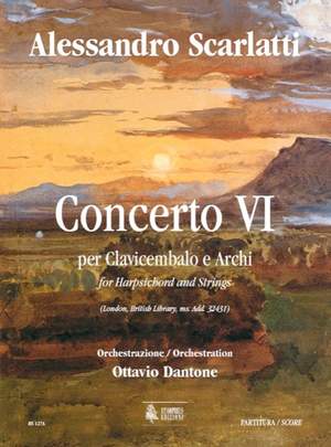 Scarlatti, A: Concerto VI (London, British Library, ms. Add. 32431)