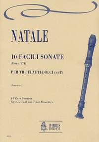 Natale, P: 10 Easy Sonatas (Roma 1674)