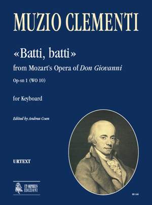 Clementi, M: Batti, batti from Mozart’s Opera of Don Giovanni