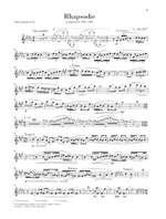 Debussy, C: Rhapsody for Alto Saxophone and Orchestra Product Image