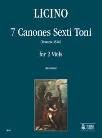 Licino, A: 7 Canones Sexti Toni (Venezia 1546)