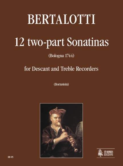Bertalotti, A: 12 two-part Sonatinas (Bologna 1744)