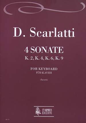 Scarlatti, D: 4 Sonatas (K. 2, 4, 6, 9)
