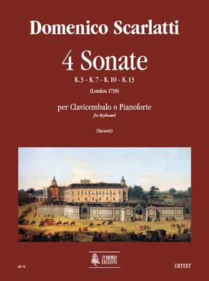 Scarlatti, D: 4 Sonatas (K. 3, 7, 10, 13)