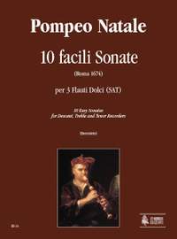 Natale, P: 10 Easy Sonatas (Roma 1674)