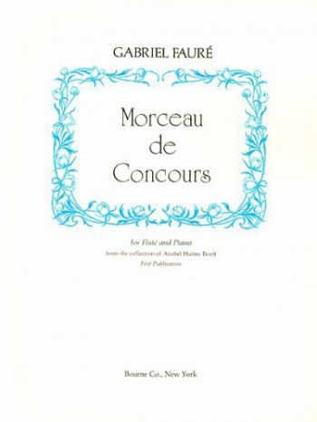 Fauré, G: Morceau de Concours