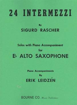 Rascher: 24 Intermezzi Altosax