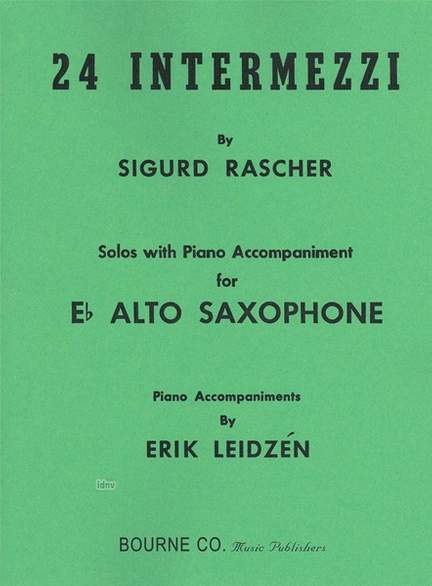 Rascher: 24 Intermezzi Altosax