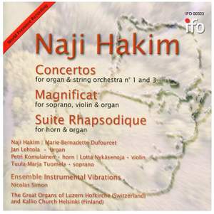 Hakim, N: Organ Concertos