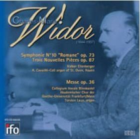 Widor, C: Symphonie No. 10 "Romance" op. 73
