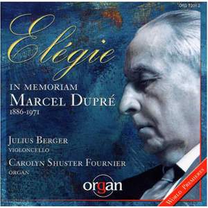 Dupré, M: Elégie - In Memoriam Marcel Dupré