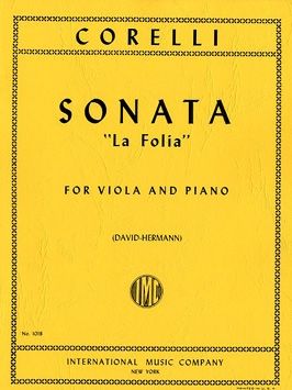Corelli, A: Sonata La Follia op.5/12