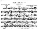Handel, G F: Sonata No.10 G minor Product Image