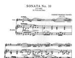 Handel, G F: Sonata No.10 G minor Product Image