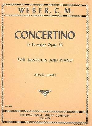 Weber: Concertino Op.26