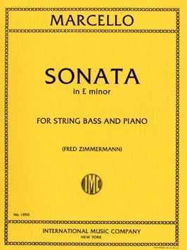 Marcello, B: Sonata E Minor