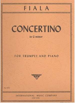Fiala, J: Concerto in G minor G minor