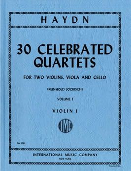 Haydn, J: 30 Celebrated Quartets Vol. 1 Vol. 1