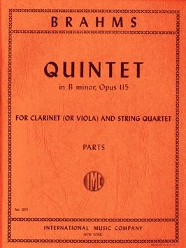 Brahms, J: Quintet in B minor Op.115