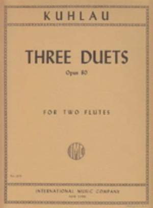 Kuhlau, F: Three Duets Op.80