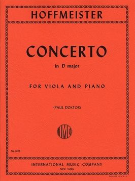 Hoffmeister, F A: Concerto D major D major