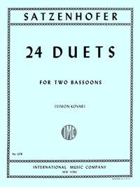 Satzenhofer, J: 24 Duets