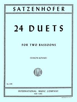 Satzenhofer, J: 24 Duets