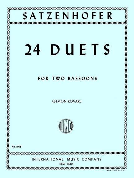 Satzenhofer, J: 24 Duets