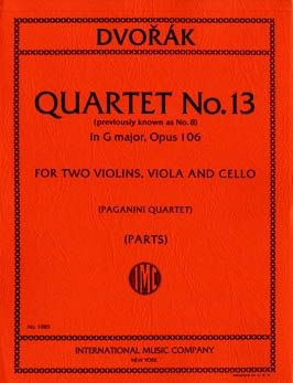 Dvořák, A: String Quartet G Major Op.106